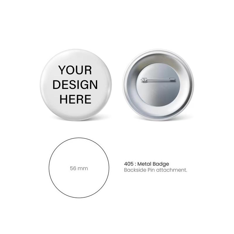 Buy UAE Peace Sign Metal Badge Debossed Designs in Qatar
