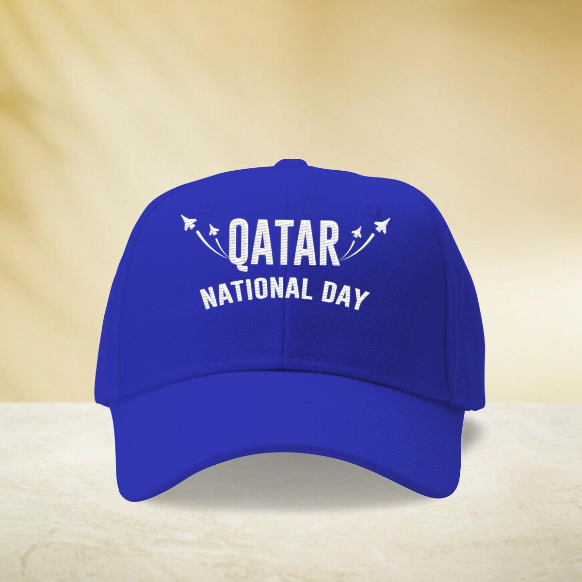 Qatar National day Blue Cap