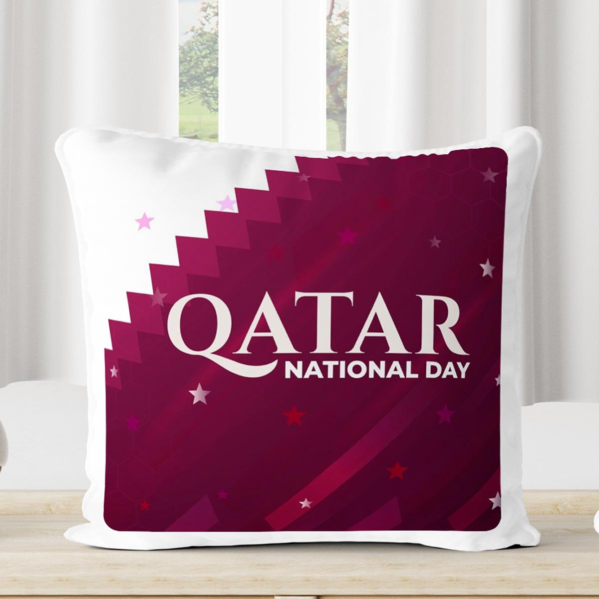 Qatar National Day Personalized Pillow